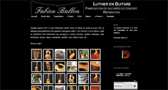 Desktop Screenshot of fabienballon.com